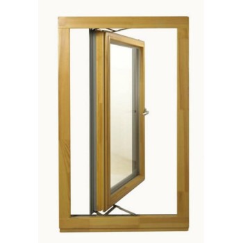 Timber Casement Window, Soundproof, Heat Insluation, European Style, For Villa, Kitcken, Balcony