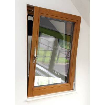 Factory Timber Tilt & Turn Window, Swing In Window, High Anti UV, Save Energy, Soundproof, For Bathroom, Residence
