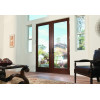 Timber Casement Doors, Save Energy, European Design, Heat Insulation, Soundproof, For Bedroom