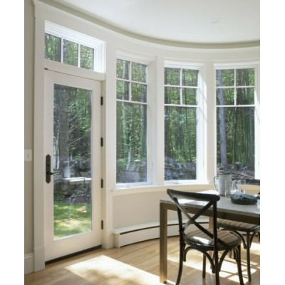 Timber Casement Doors, Save Energy, European Design, Heat Insulation, Soundproof, For Bedroom