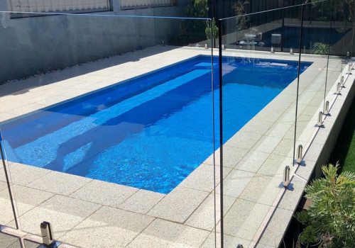 Frameless Glass Pool Fencing |  Duplex 2205 Stainless Steel Spigot | Frameless Glass Pool Fence with Safety Toughened Glass