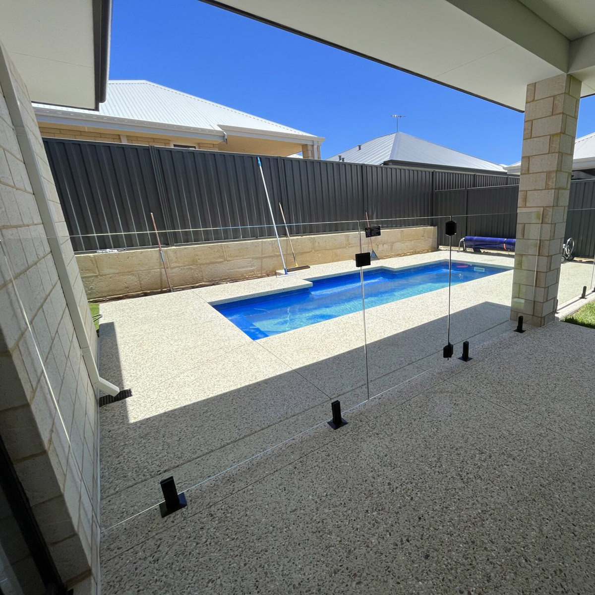 Swimming Pool Glass Fence