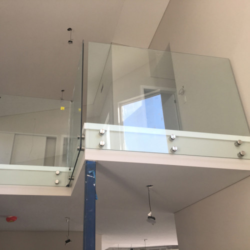 Frameless Glass Balustrade |  Duplex 2205 Hardware | Balcony Glass Balustrade with Safety Toughened Glass