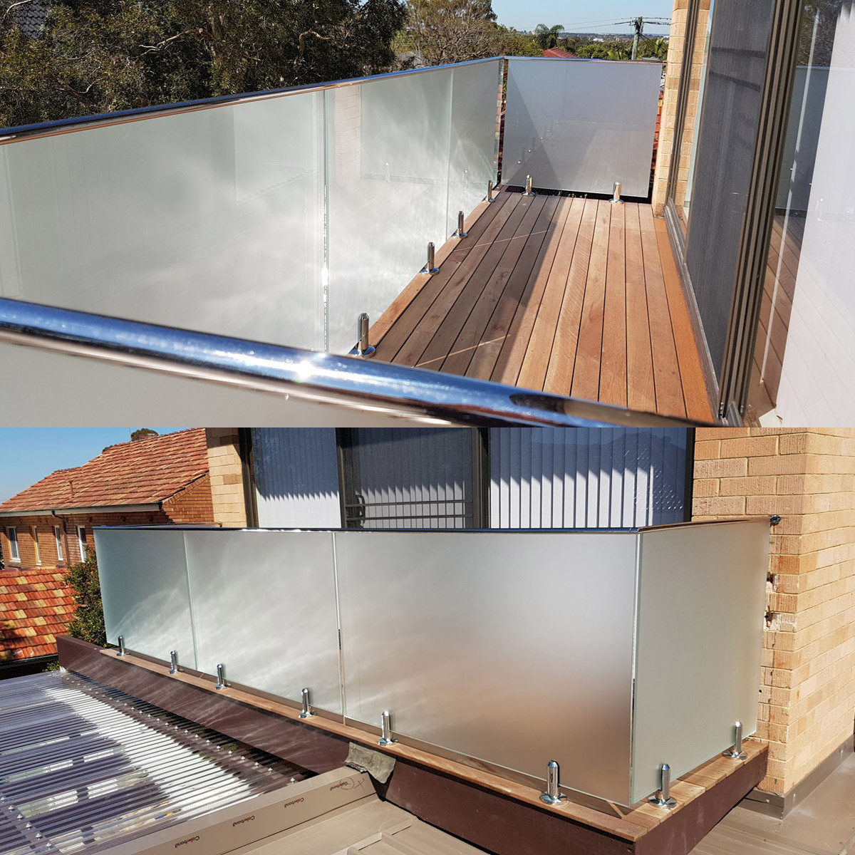 glass balustrade