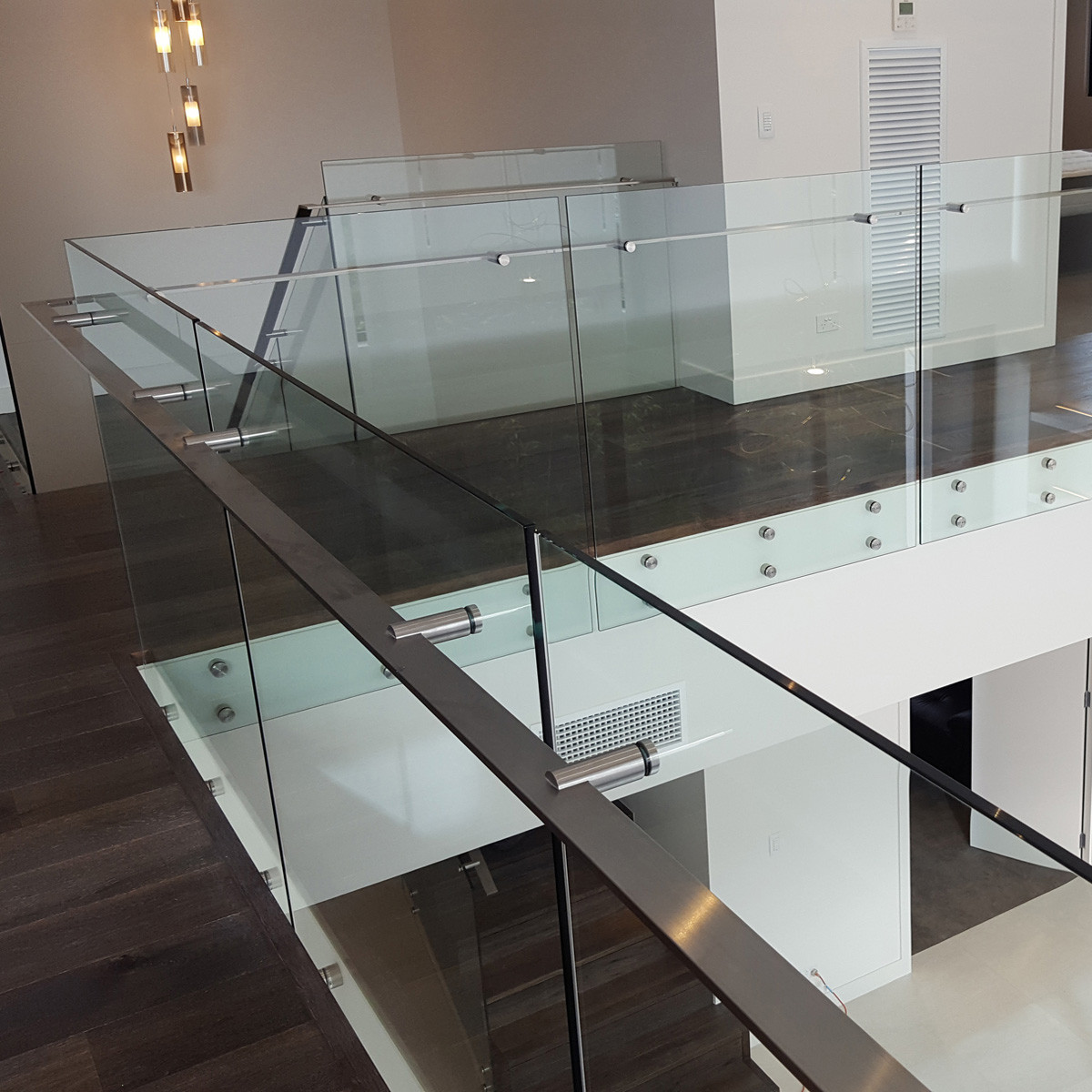 glass balustrade stairs