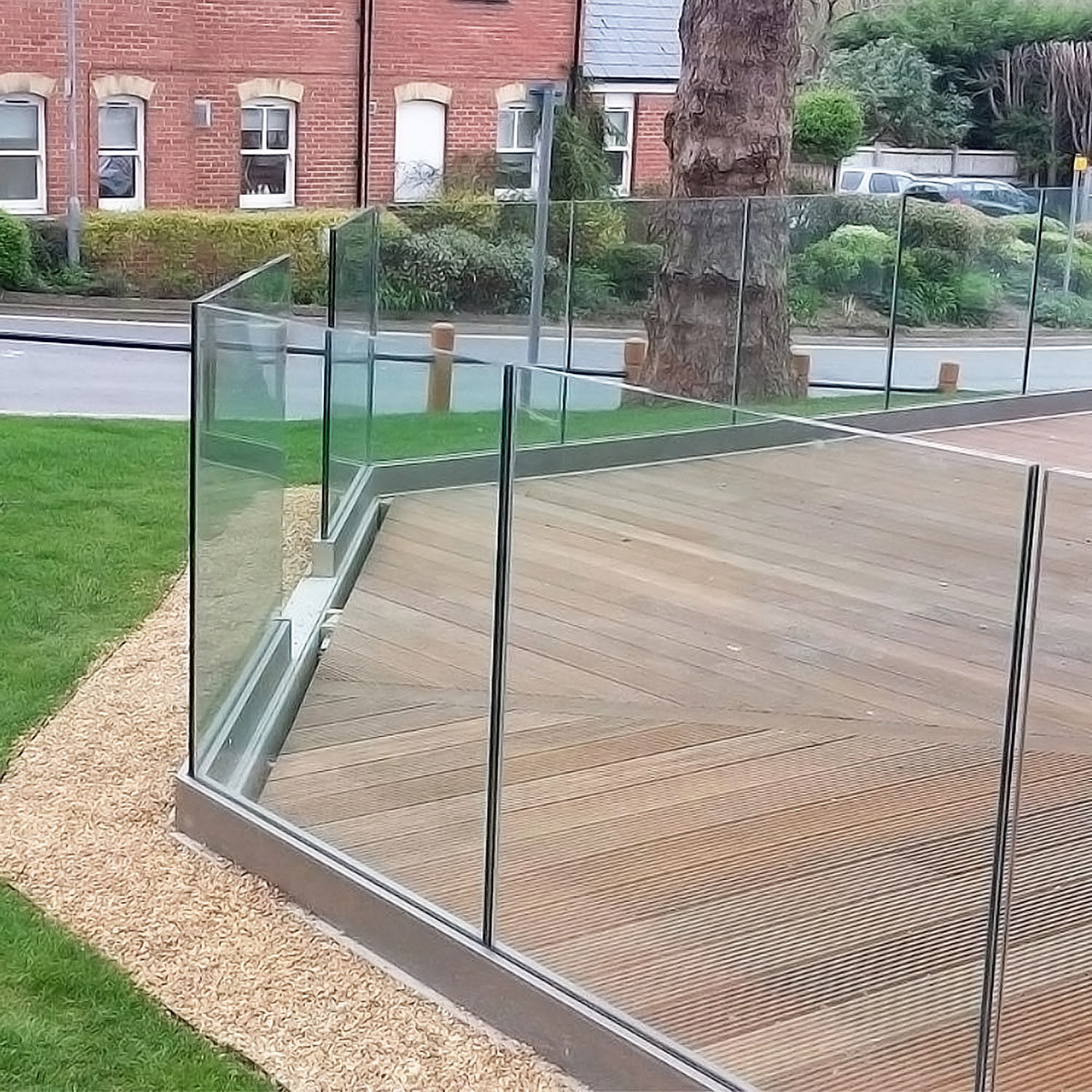 glass balustrade