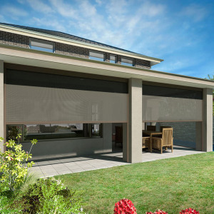 Zip Screens | Windproof Sunshade Screens | Ziptrack Outdoor Blinds