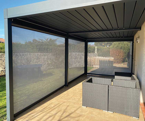 Windproof Sunshade Screens