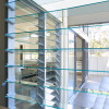 Glass Louvers |  Aluminum Glass Louvers | Aluminium Glass Louvers Windows with 6 mm Toughened Glass