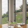 Glass Louvers | Aluminum Glass Louvers | Aluminium Glass Louvers Windows with 6 mm Toughened Glass