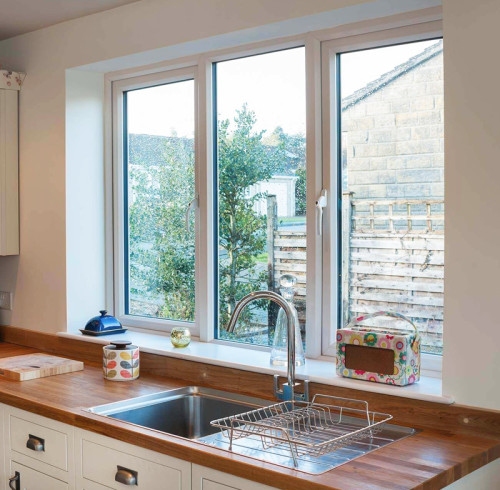 PVC Windows and Doors Manufacturer | Low U Value | PVC Side Hung Windows with Double Glazed