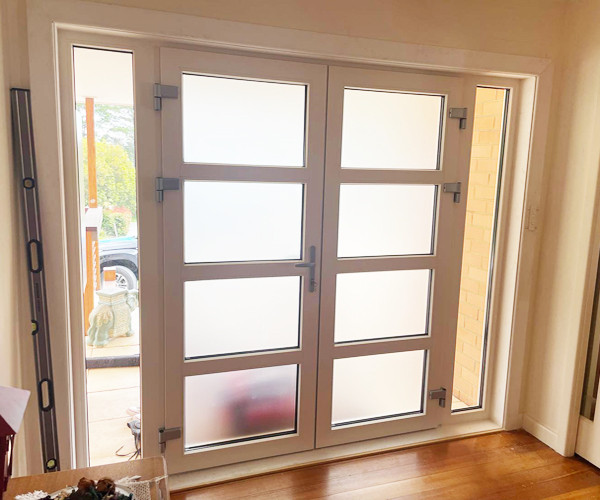 pvc hinged doors