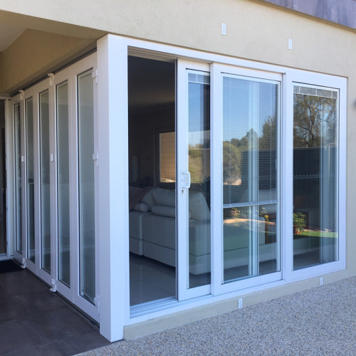Australian Standard AS2047 PVC Windows and Doors Manufacturer | Double Glazed | PVC Stacking Doors