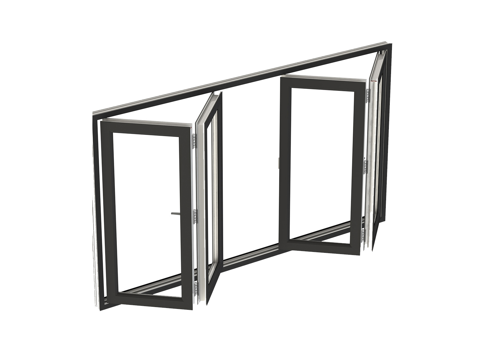 Custom folding window system