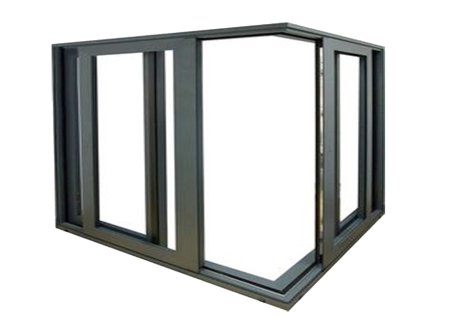 Custom corner door