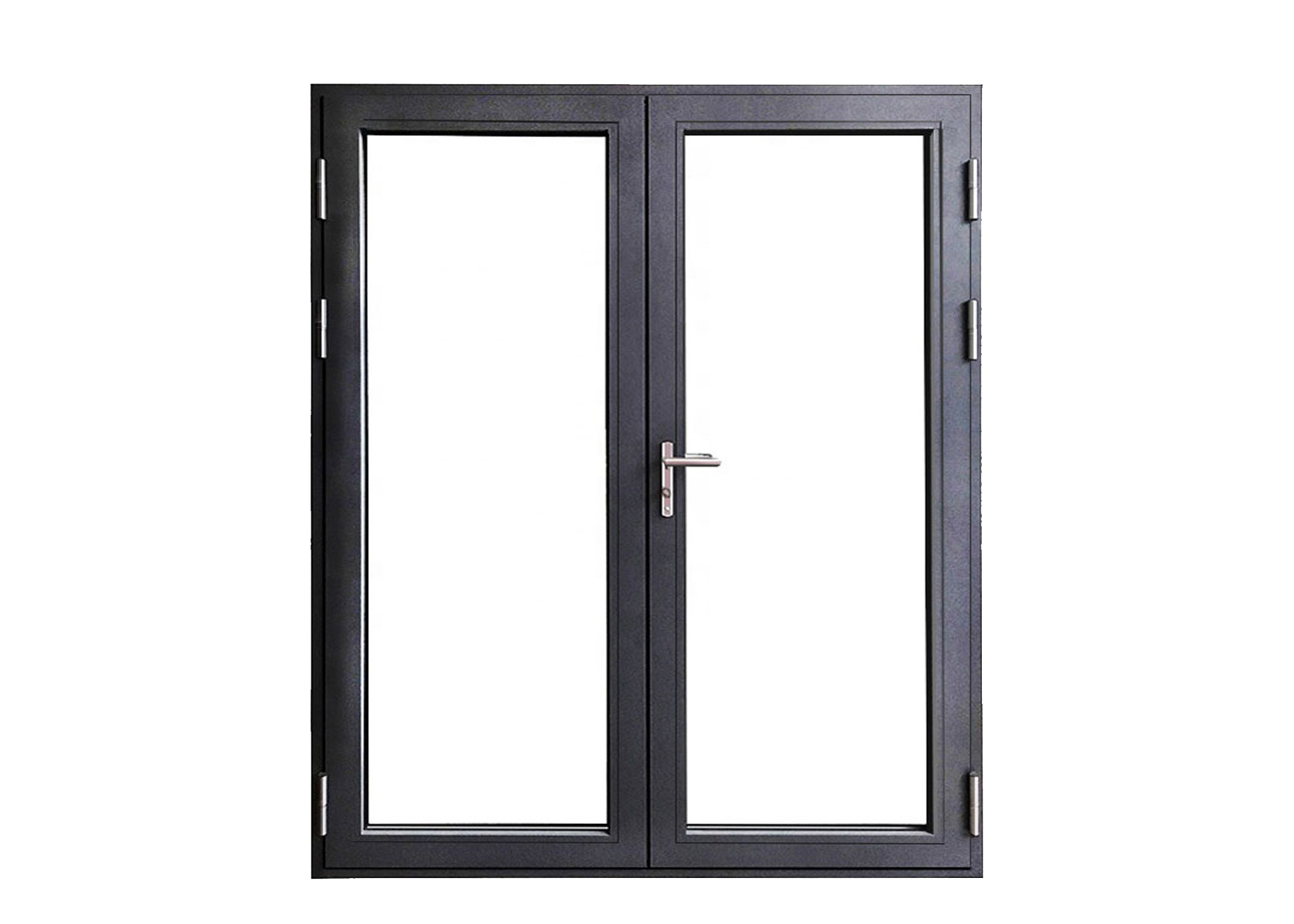 Custom uPVC window system with slim multi-chamber profiles