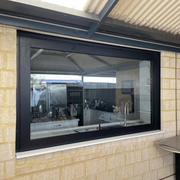 Aluminum Windows Manufacturer | Gas Strut Windows | Aluminum Gas Strut Servery Windows