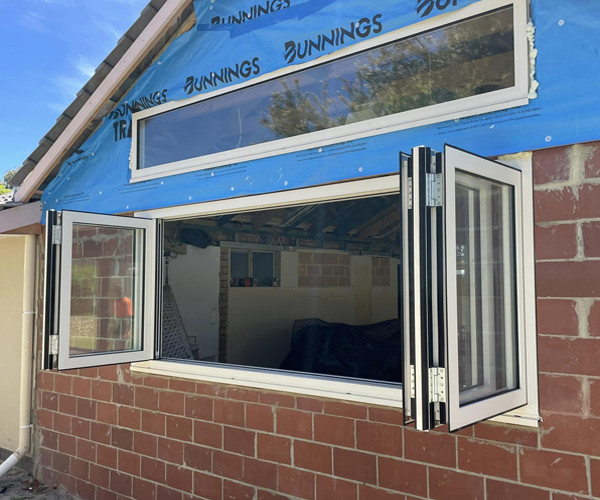 aluminum folding windows