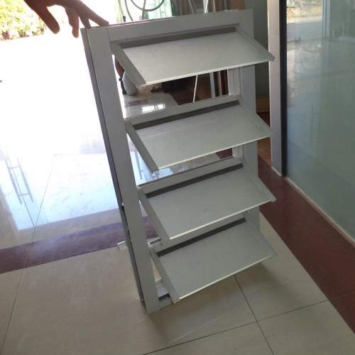 Louver Windows | 6 mm Tempered Glass | Hurricane Impact Aluminum Glass Louver Windows