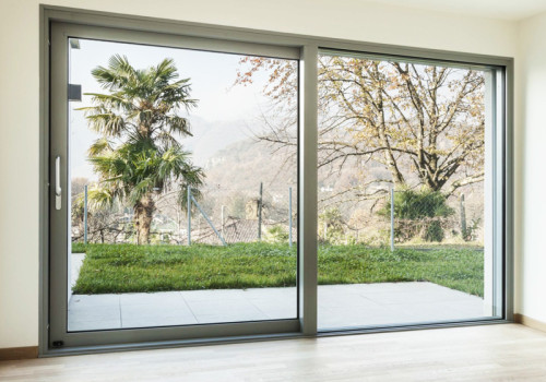 Aluminum Door with Window | Large Size | Aluminum Lift & Sliding Doors