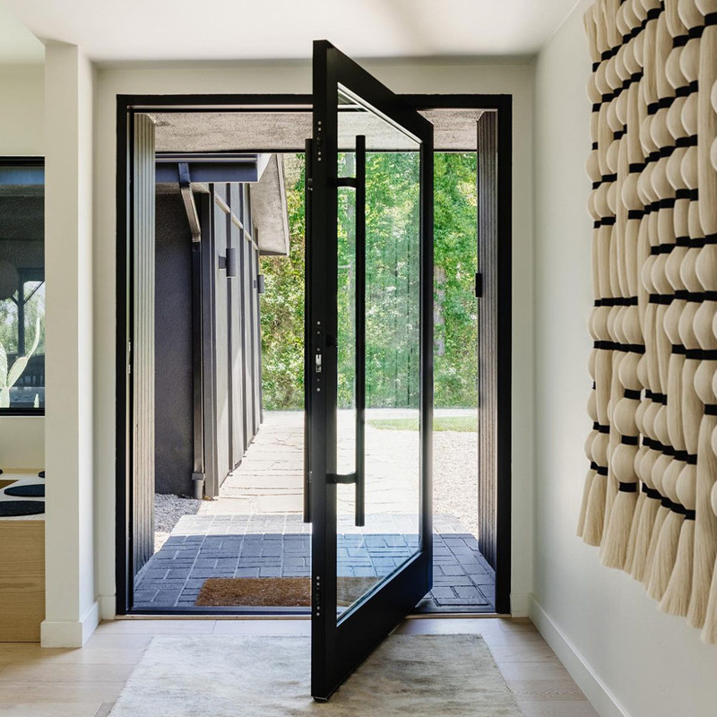 Aluminum Door and Window Manufacturing | Double Glazed | Aluminum Pivot ...