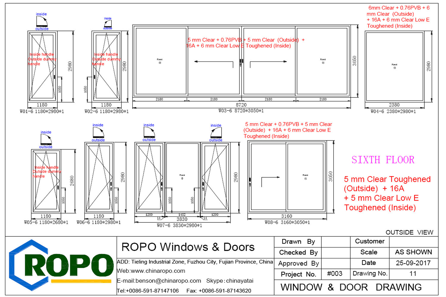 uPVC lift & sliding doors