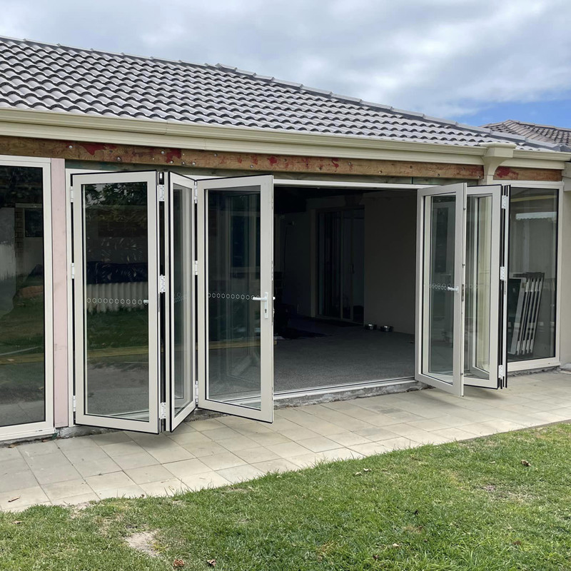 aluminum folding doors