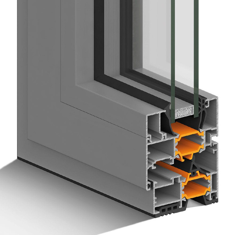 aluminum thermally broken profile