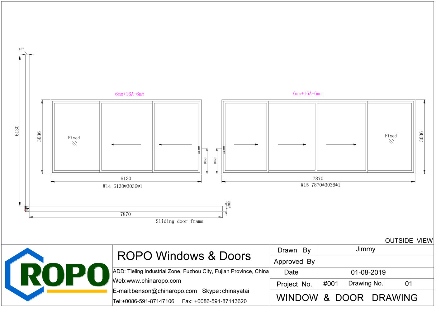 aluminum stacking doors