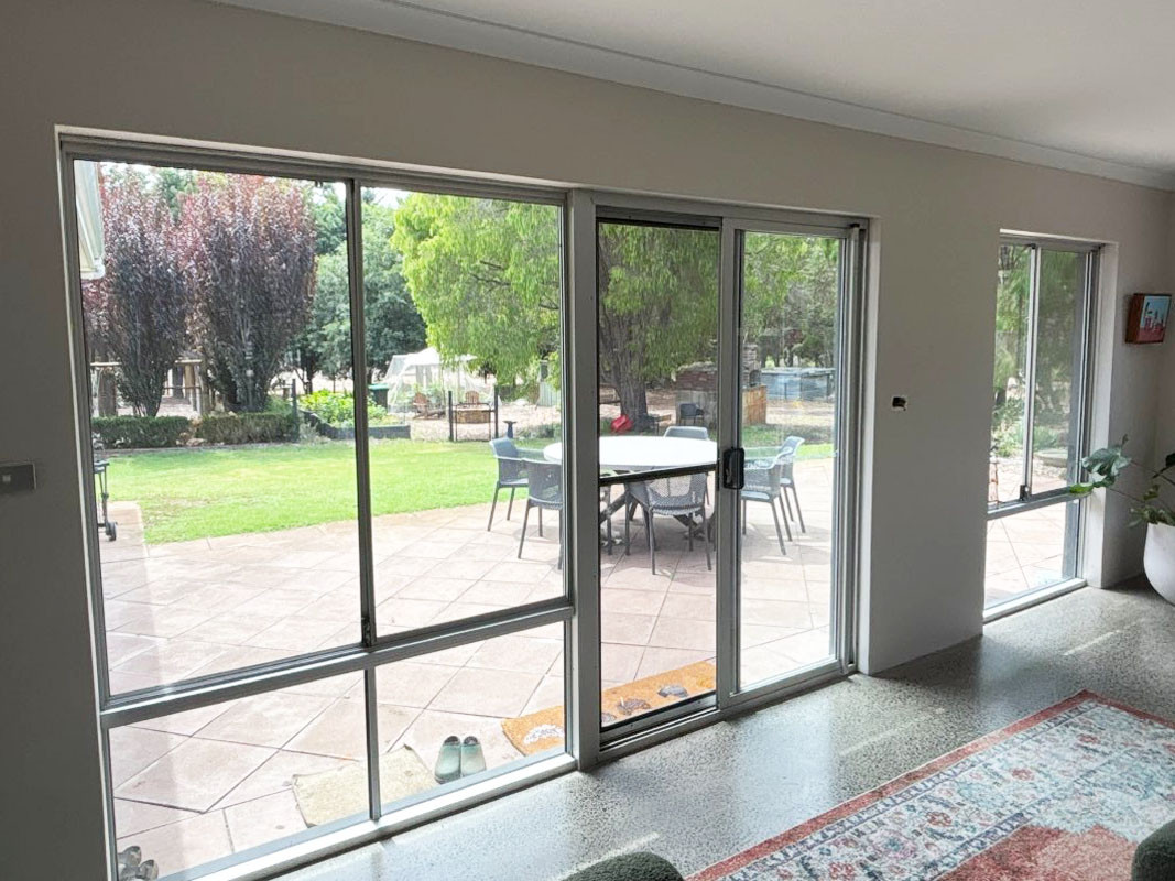 Aluminium sliding doors