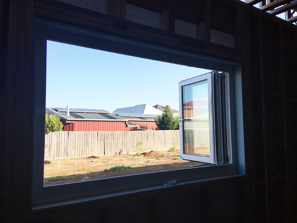 pvc folding windows
