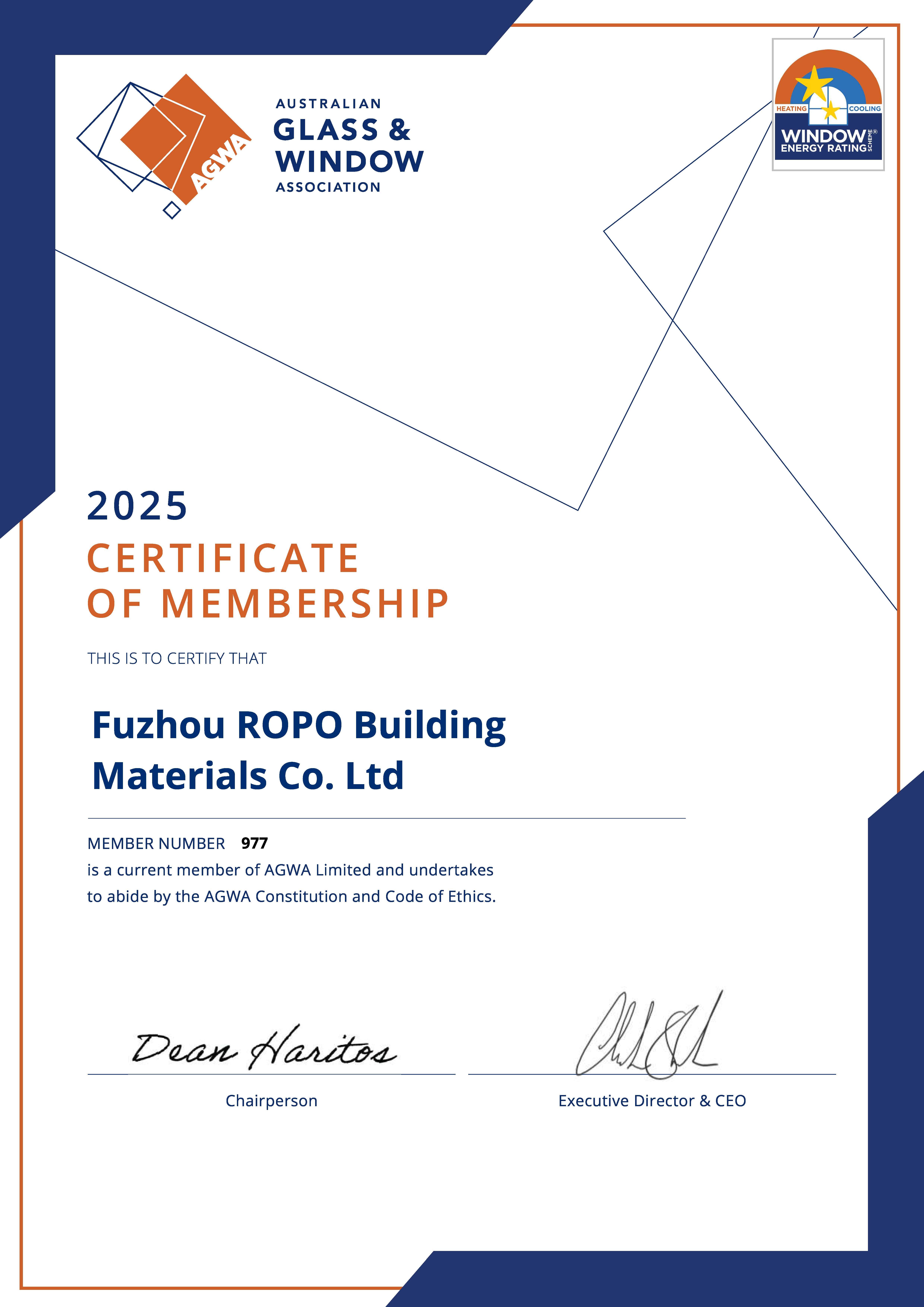 Australian Glass and Window Association