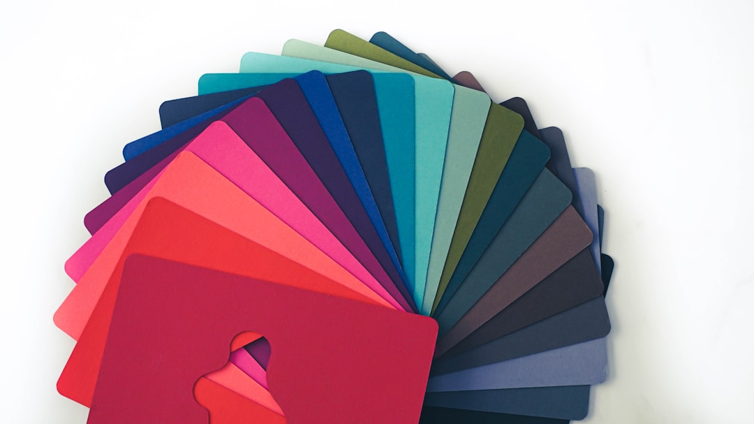 A colour swatch palette showing various RAL colours for windows