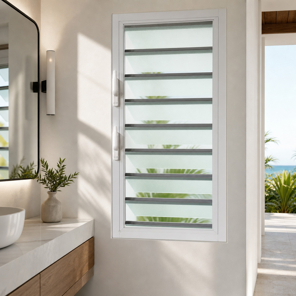 RPALLW01 Aluminum Glass Louver Window