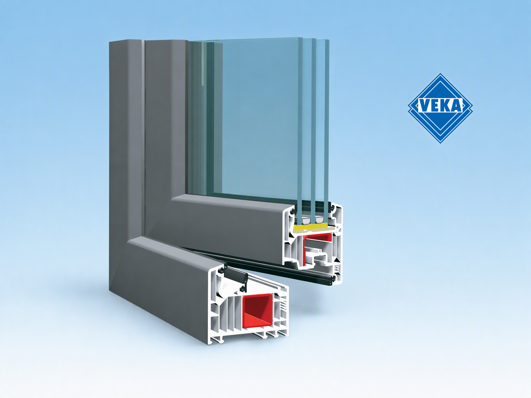 High performance triple glazed uPVC windows