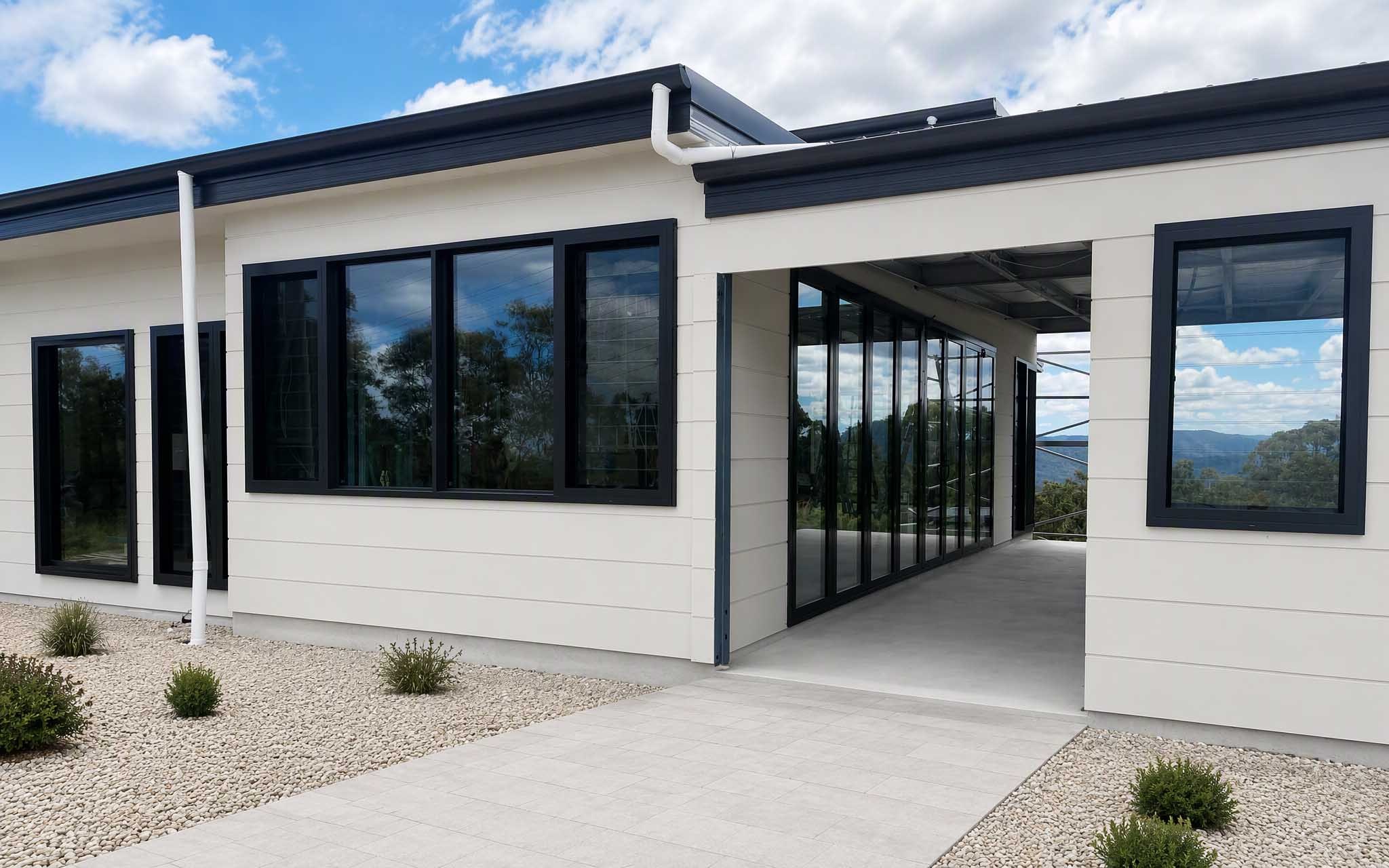 Aluminum Louver Window Project Reference