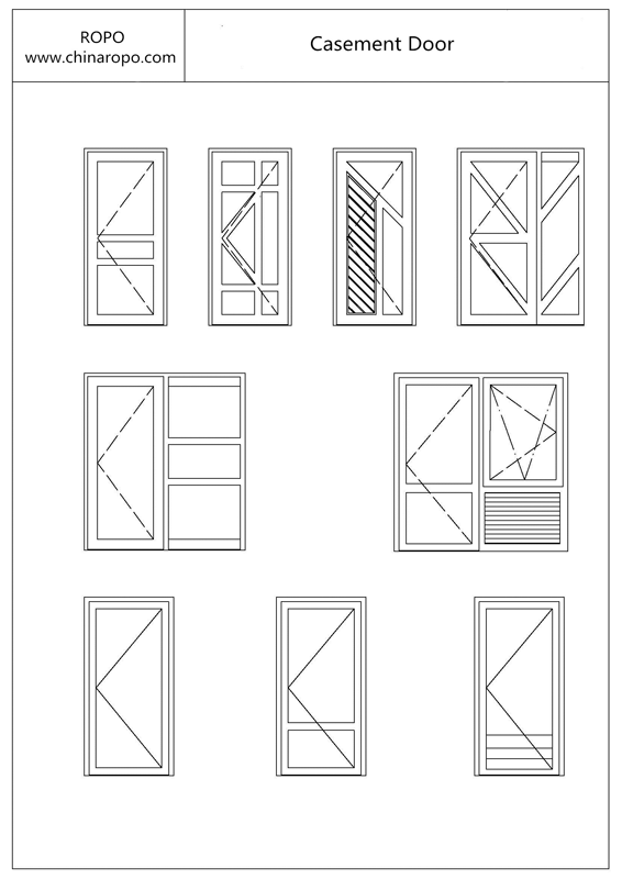 Double Glazed Aluminum Stacker Sliding Door Configurations