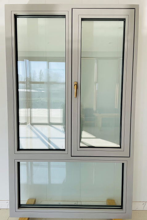 Factory Aluminium Clad Timber Tilt & Turn Window, Heat Insluation, Anti UV, For Bedroom, Residence