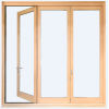 Aluminium Clad Timber Folding Door, Modern Deisgn, Heat Insluation, Soundproof, For Living Room