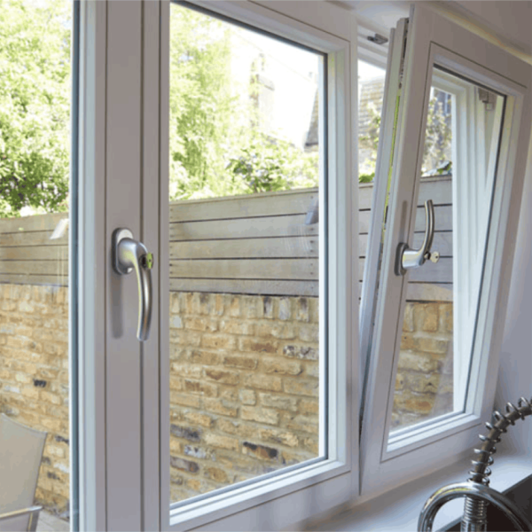 Factory Timber Tilt & Turn Window, Swing In Window, High Anti UV, Save Energy, Soundproof, For Bathroom, Residence