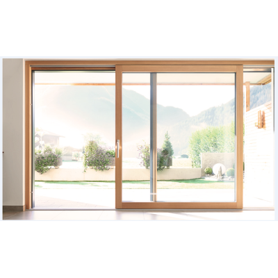 Factory Timber Lift & Sliding Door, Double Glaze, Heat Insulation, Soundproof, Save Energy, For Balcont, Villa, Residence