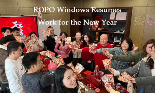 ROPO Windows Resumes Work for the New Year | Energy-Efficient Windows Manufacturer