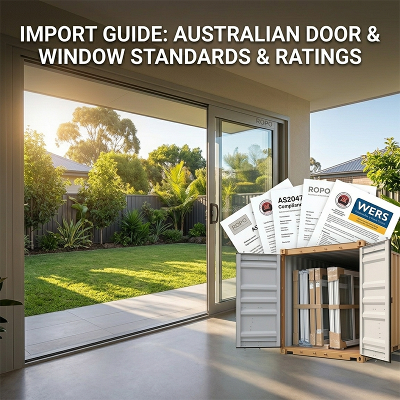 Doors & Windows Suppliers in Australia: Standards, Ratings & Import Guide