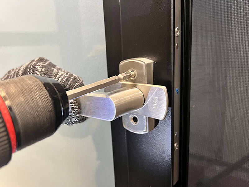 sliding window hardware system