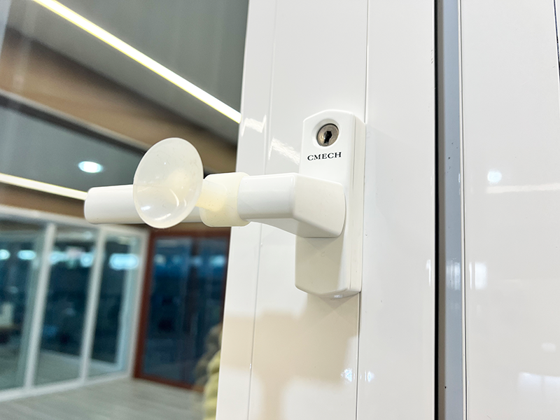 bi fold window locking system