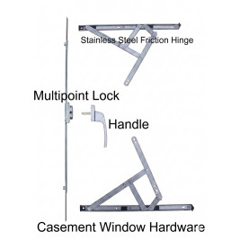 Hardware Options for uPVC Casement Windows