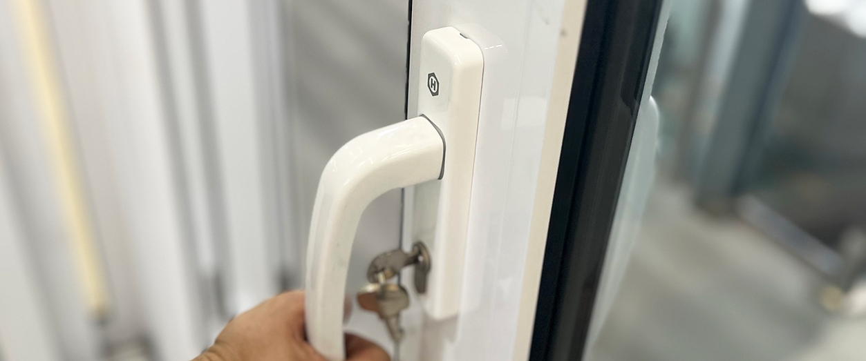 install lift and sliding door handle