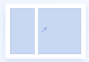 uPVC casement window combination