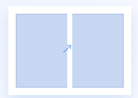 French uPVC casement window