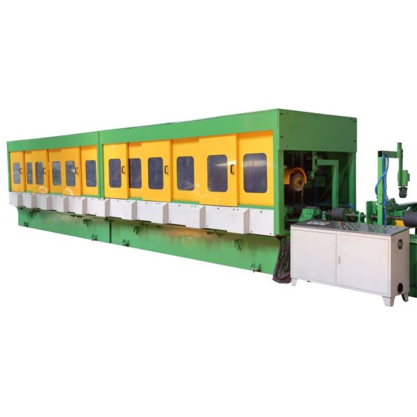 Fully automatic tube polishing machine